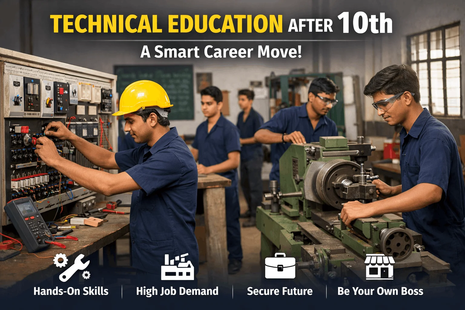 Why Choose Technical Education After 10th? A Smart Career Move